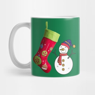 Christmas  Snowmen With Shocks Mug